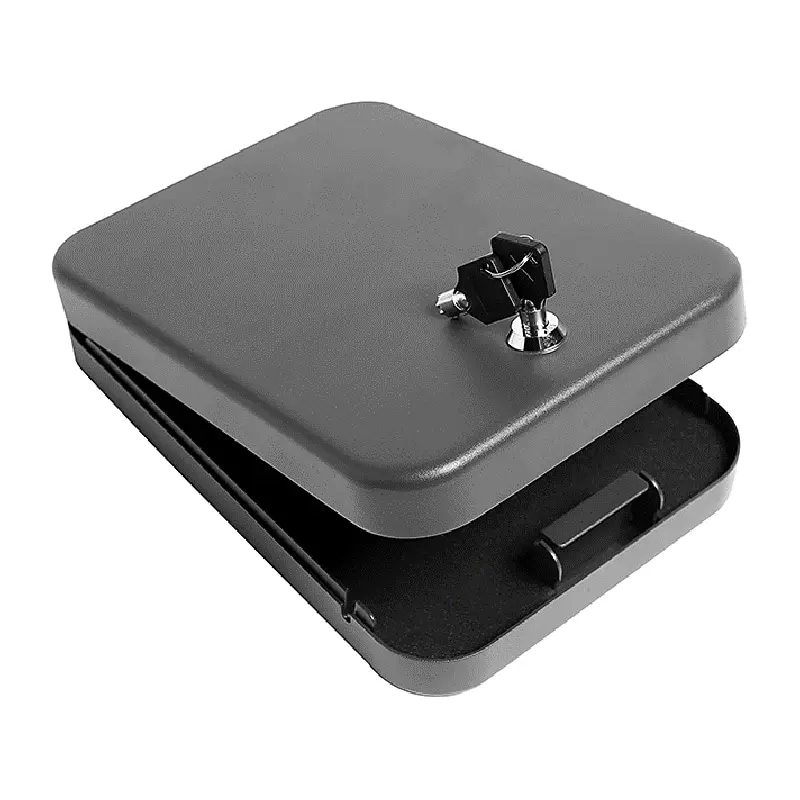 LB013K Lock Box na may Key Lock para sa Full-Size na Pistol