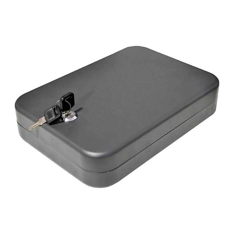 LB013K Lock Box na may Key Lock para sa Full-Size na Pistol
